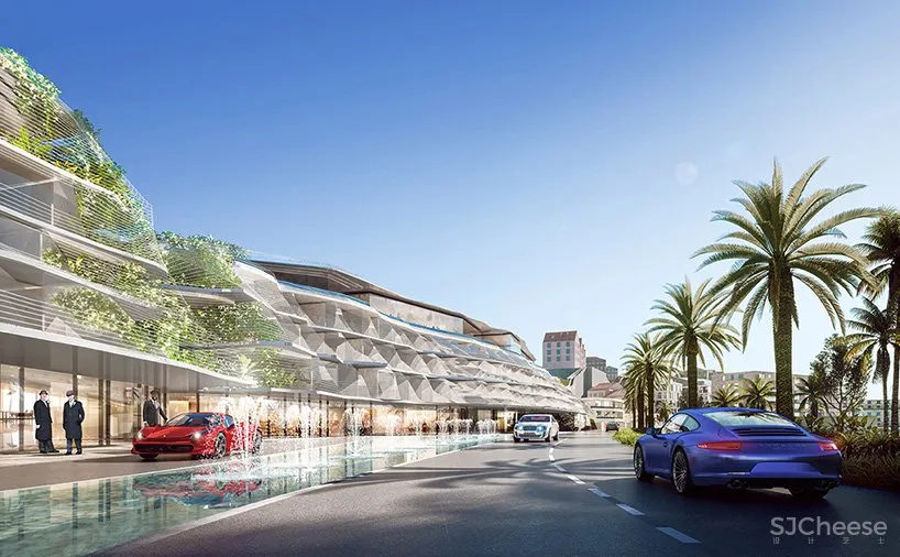 法国凯宾斯基最新酒店方案曝光，靠山而建，山和海都是景观