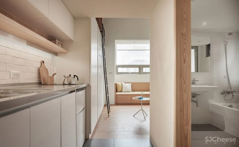 双十一也是光棍节!5套超小单身公寓设计案例,分享给剁完手的你