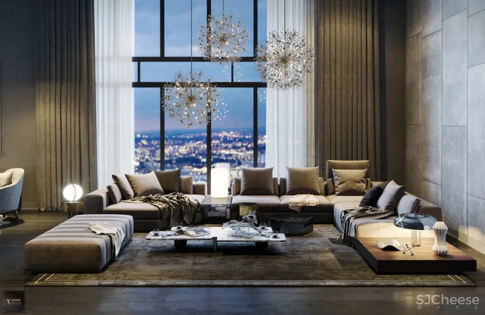 意式极简轻奢设计,优雅!