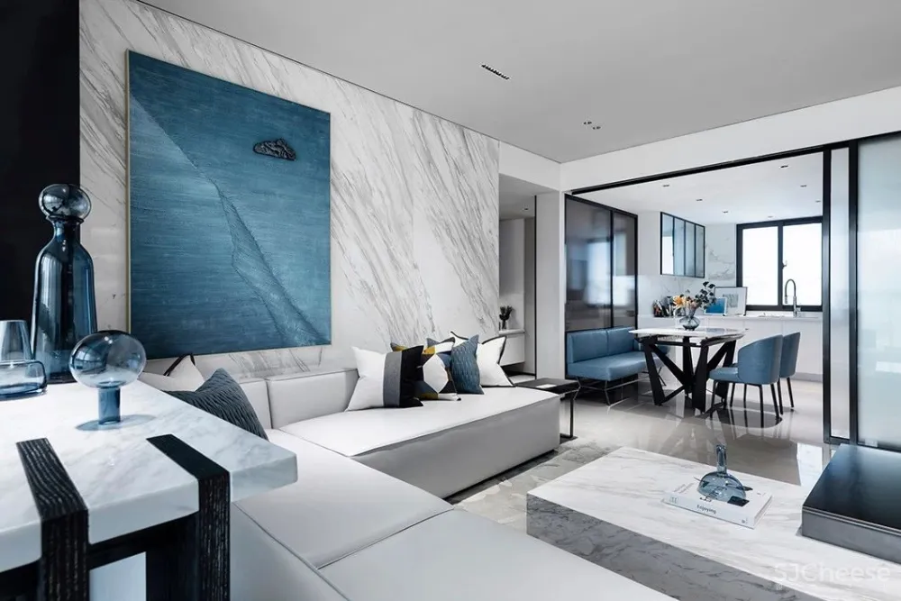 孙文设计事务所丨灰蓝配,才高级!