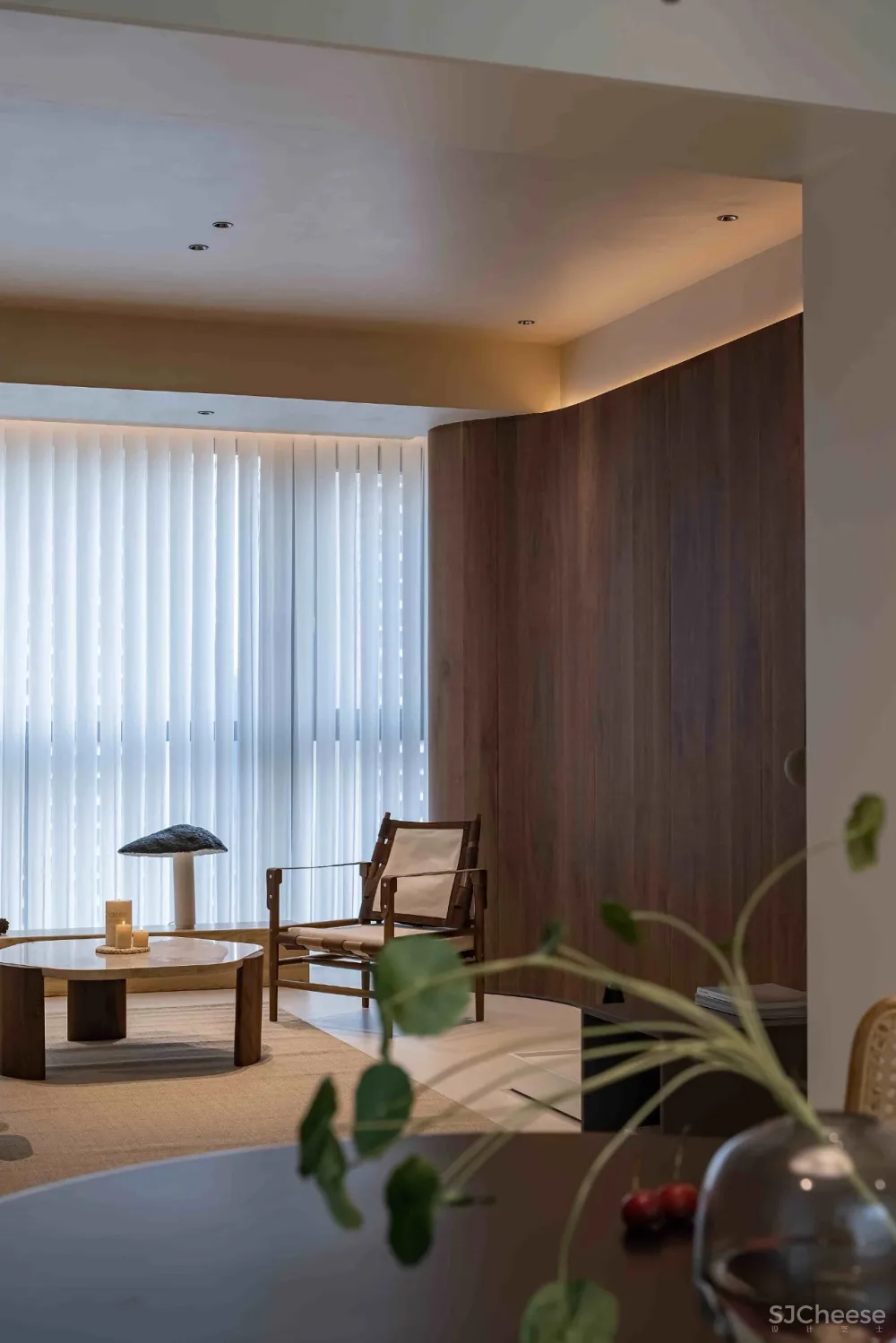 自然原木质感,品味现代简约的自然禅意 云行设计