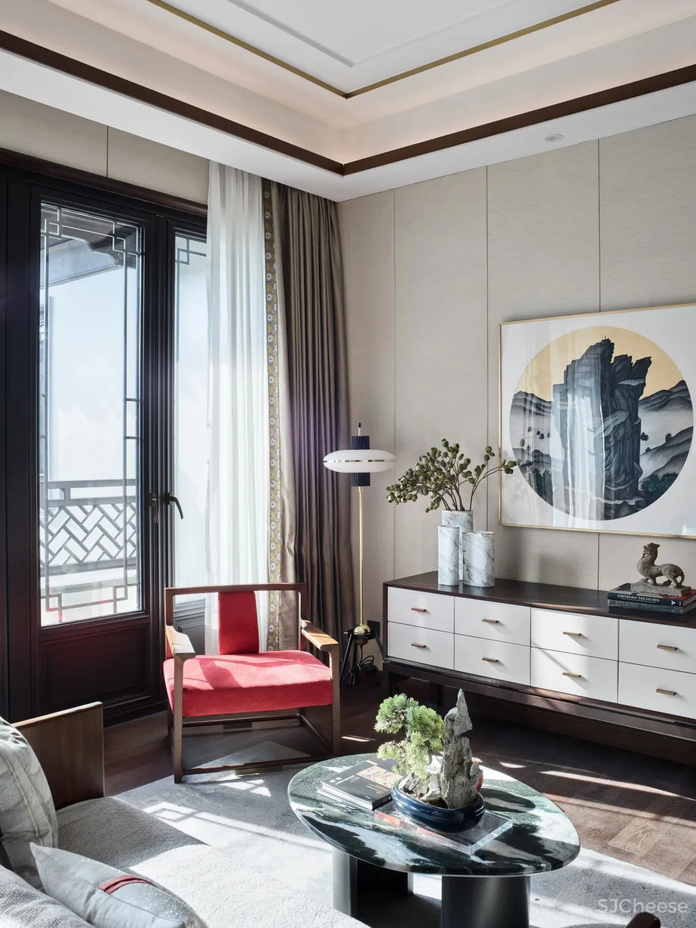 众睦设计丨合院:当代与东方的美学交织