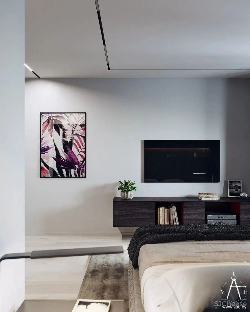 70㎡简约私宅,精简凝练!