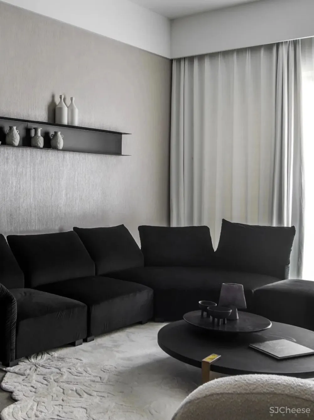 孟也新作 三亚东岸CBD「融创新闻中心」两套奢阔艺术样板房设计