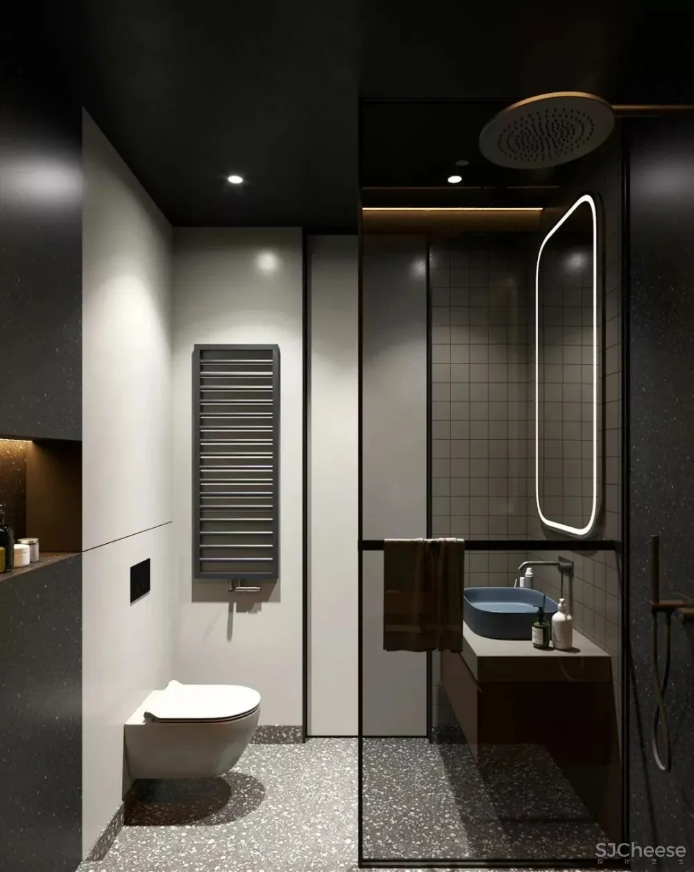 一套56㎡的住宅,设计很厉害,有颜有格调 !