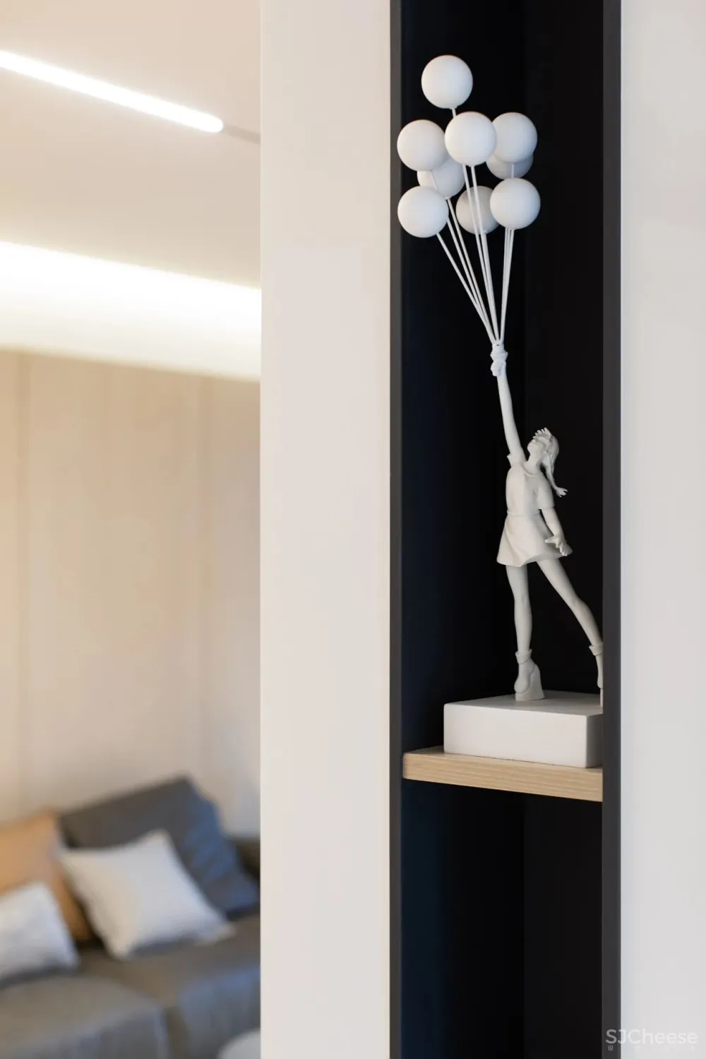 无主灯 白，释放空间灵活性 HNTN鸿泰设计