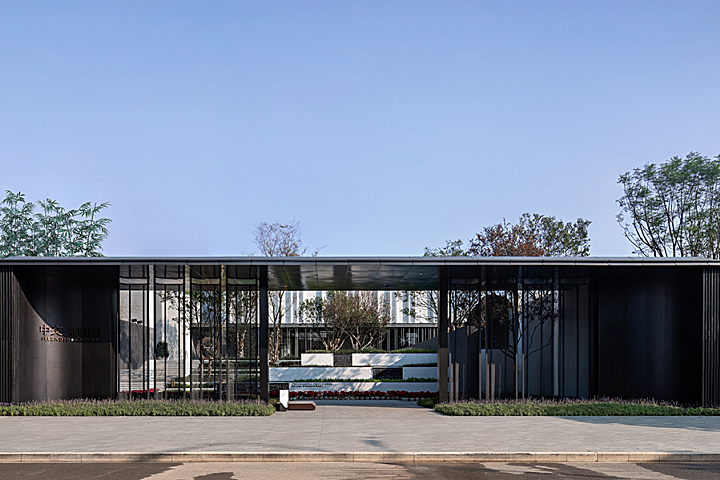 824㎡售楼处，光影与自然共生！