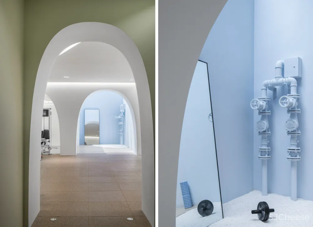 新作 上海健身女博主的私人工作室 大海小燕设计工作室