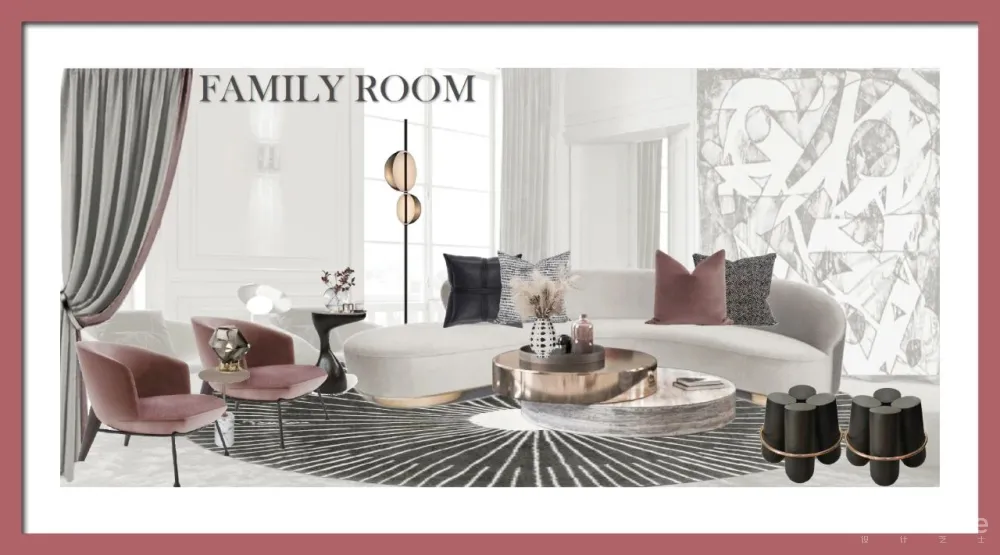 探觅星座神话的梦想家,中海沈阳望京府样板间三套 香港方黄(设计)集团新作