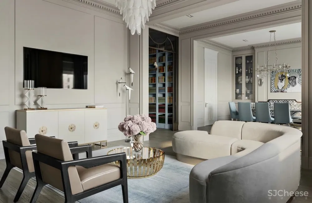 【搭-配】优雅是她的性格，臻品清新美式设计 Parsifal Design Studio