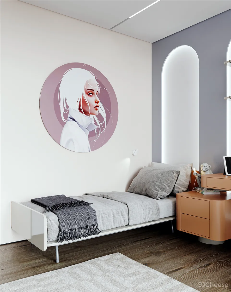 114㎡两居室,量身定制的家具颜值高又实用