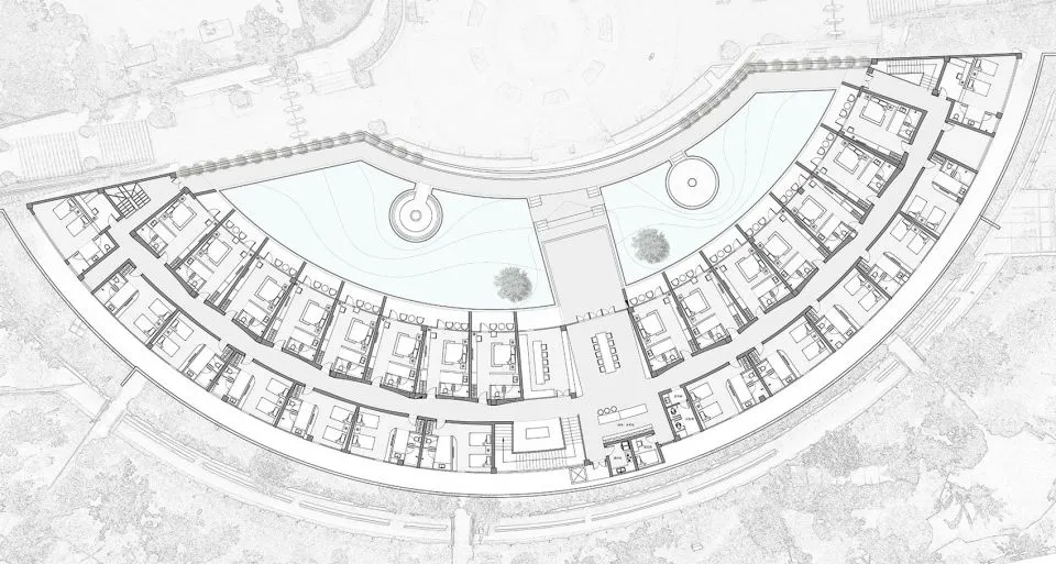 杨永铨·新作丨大山里的民宿:拾捨·竹里馆