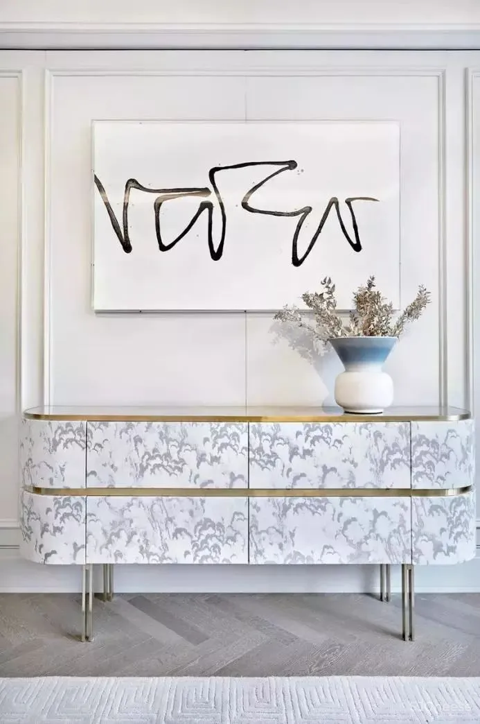 满满的设计亮点!319㎡样板间,全是知识点