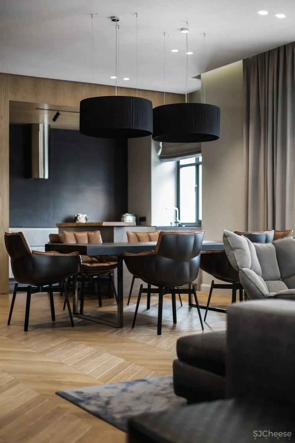 230㎡大平层,四口之家,高级奢华!