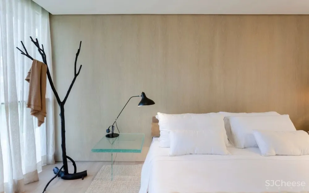 一梯两户的平层公寓楼样板房公开,自然奢华才有的高级感