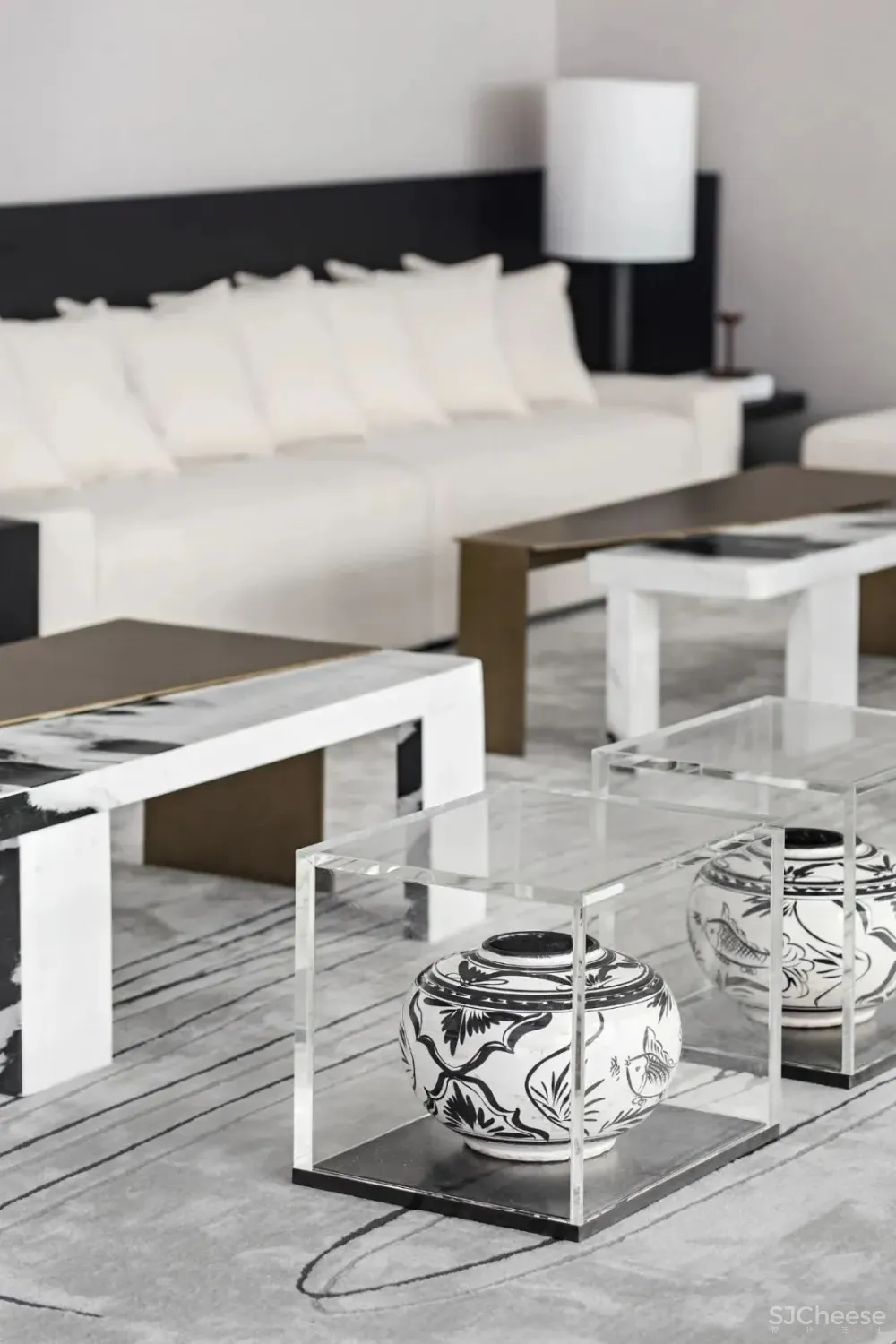 璞辉设计丨云水禅心，陶柳之下的现代二分法美学