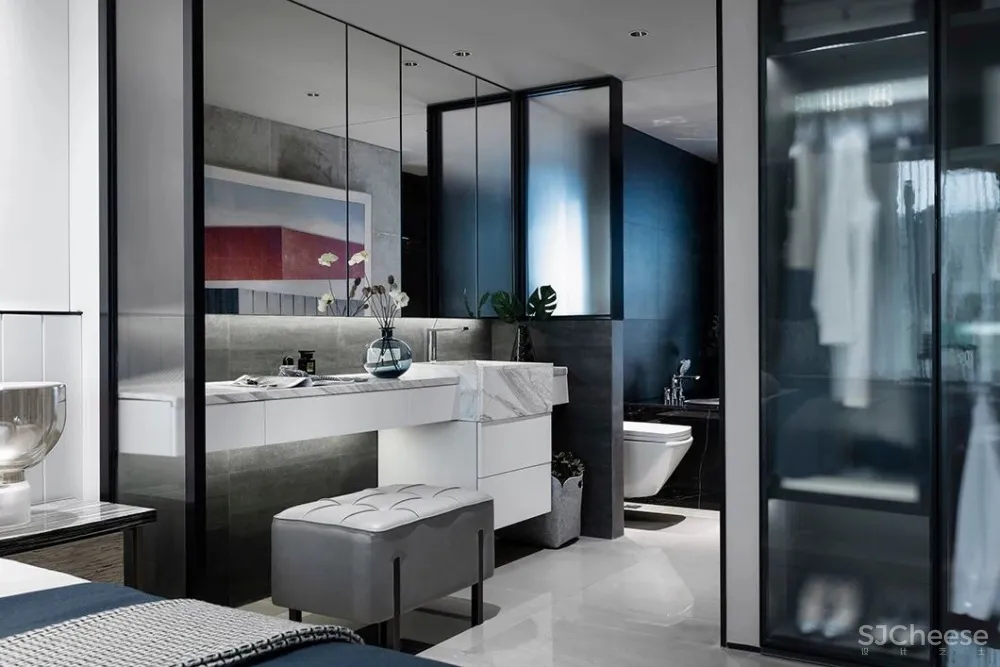 孙文设计事务所丨灰蓝配,才高级!