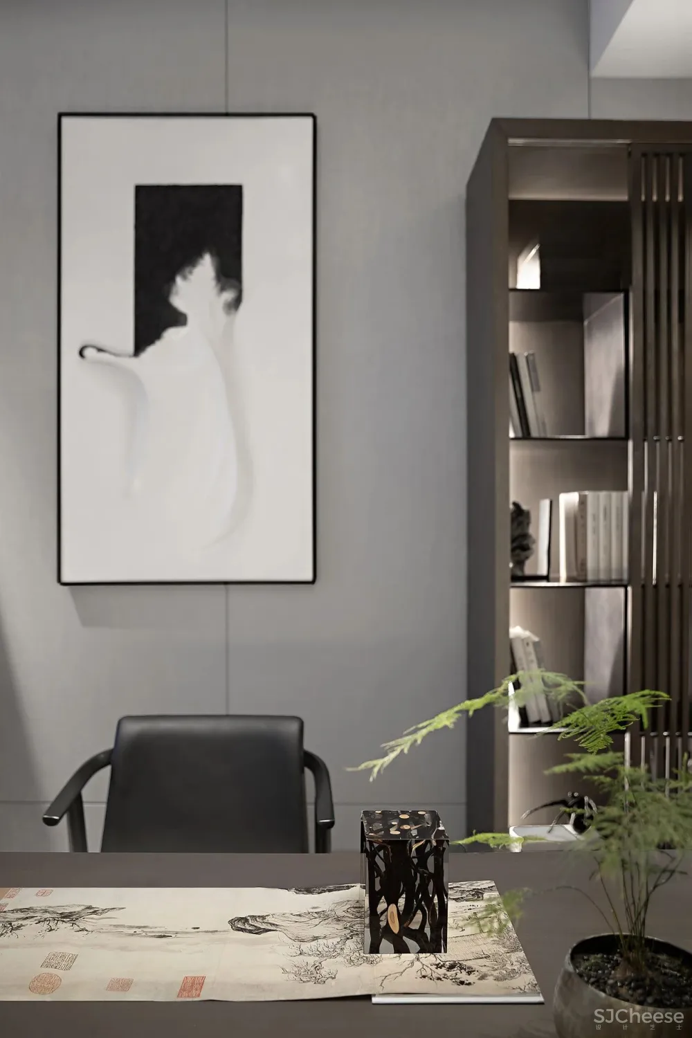 195㎡雅灰大平层，静奢间勾勒家的温情！