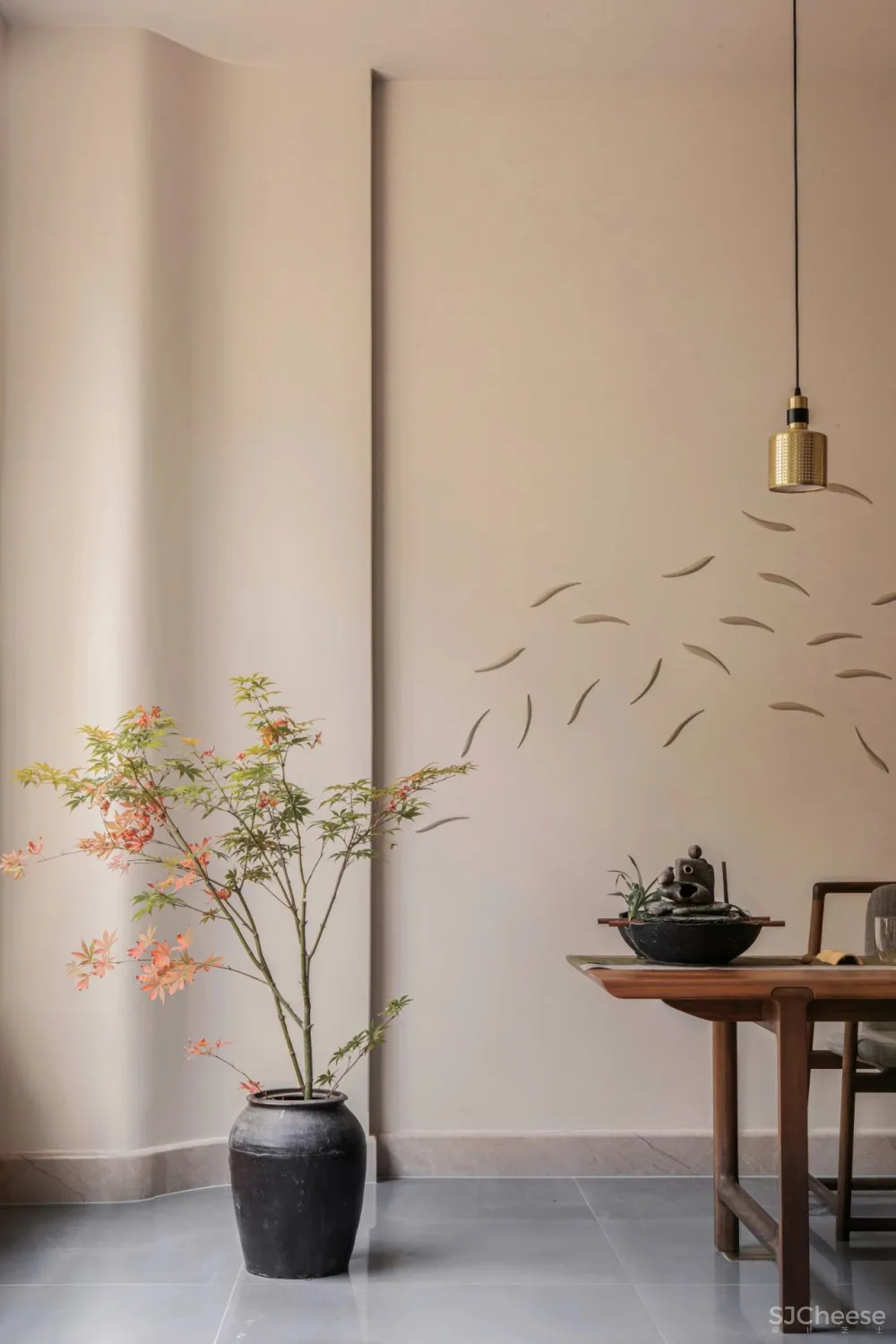 舞蹈家的300㎡新中式大宅,人与空间共同成长