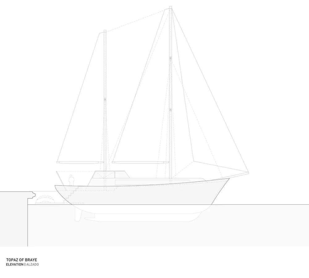 Fran Silvestre 最新帆船改造设计 ,漂浮的海上建筑
