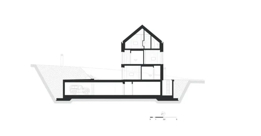 混凝土加木结构的公寓式民宿,混搭乡建必有亮点!
