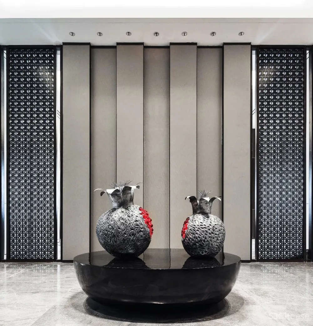 高级黑 中国红,曲直方圆之间的至简至美!