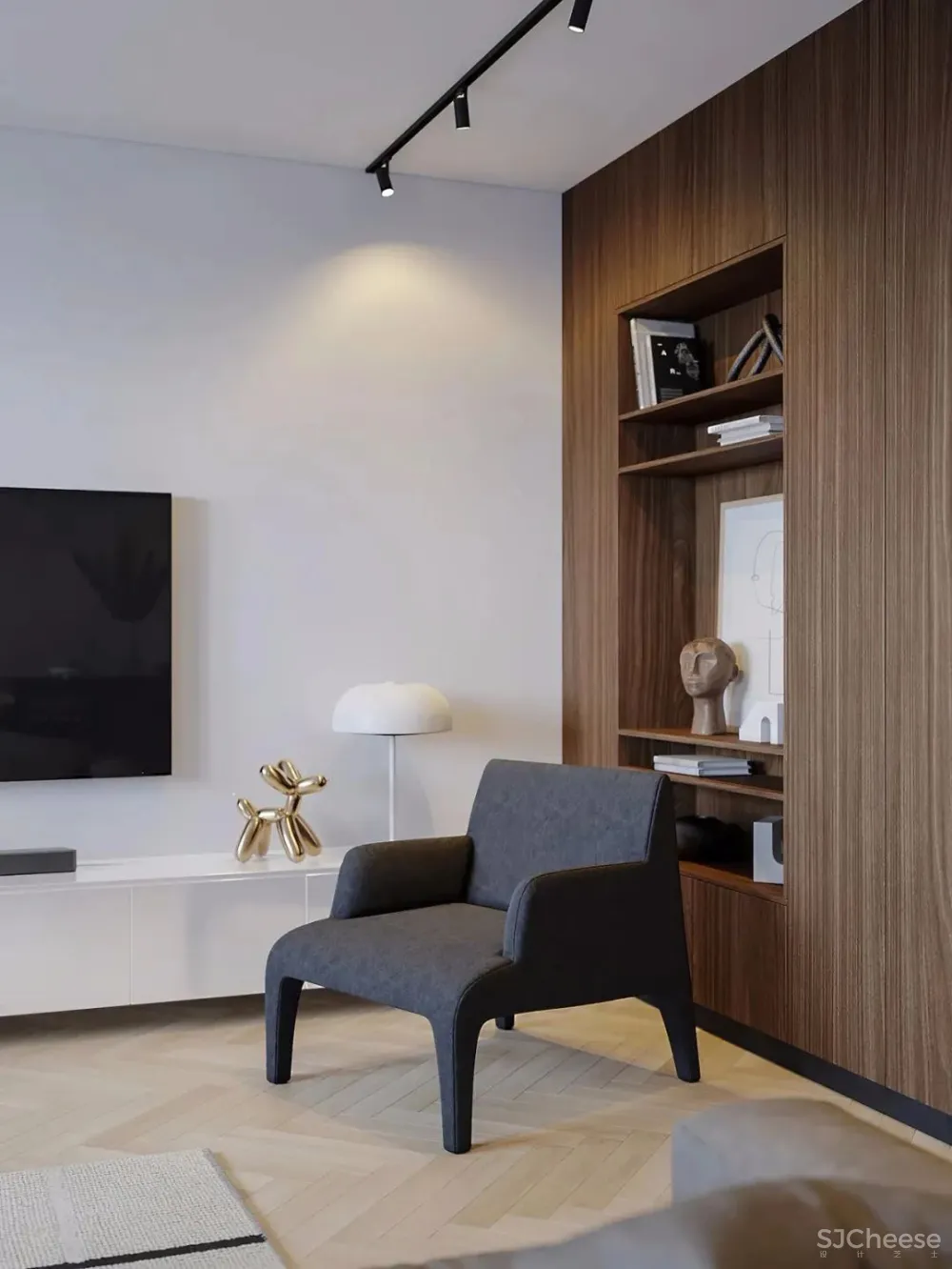 78㎡还能拥有超大落地镜？各种pose随你拍拍拍！