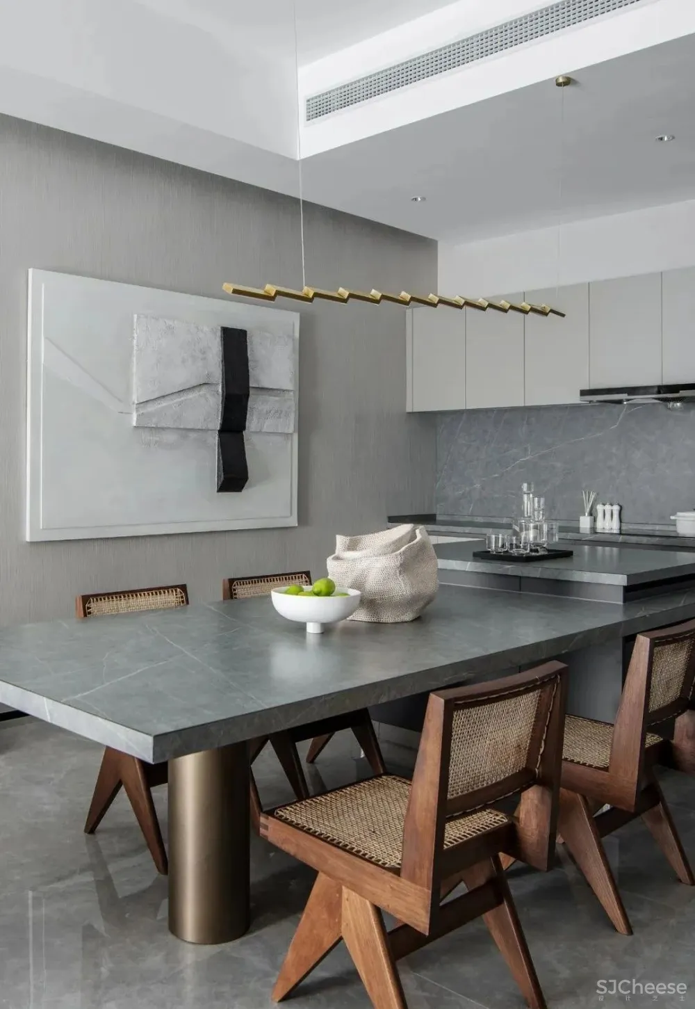 孟也新作 三亚东岸CBD「融创新闻中心」两套奢阔艺术样板房设计