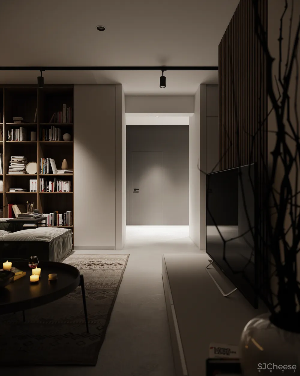 极简白四口之家，这样的复式住宅太惬意了！