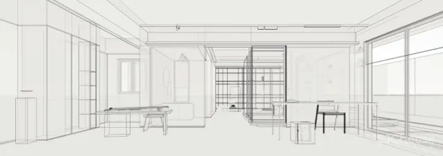 深圳洲际建筑装饰丨极简 黑与白的平衡之道