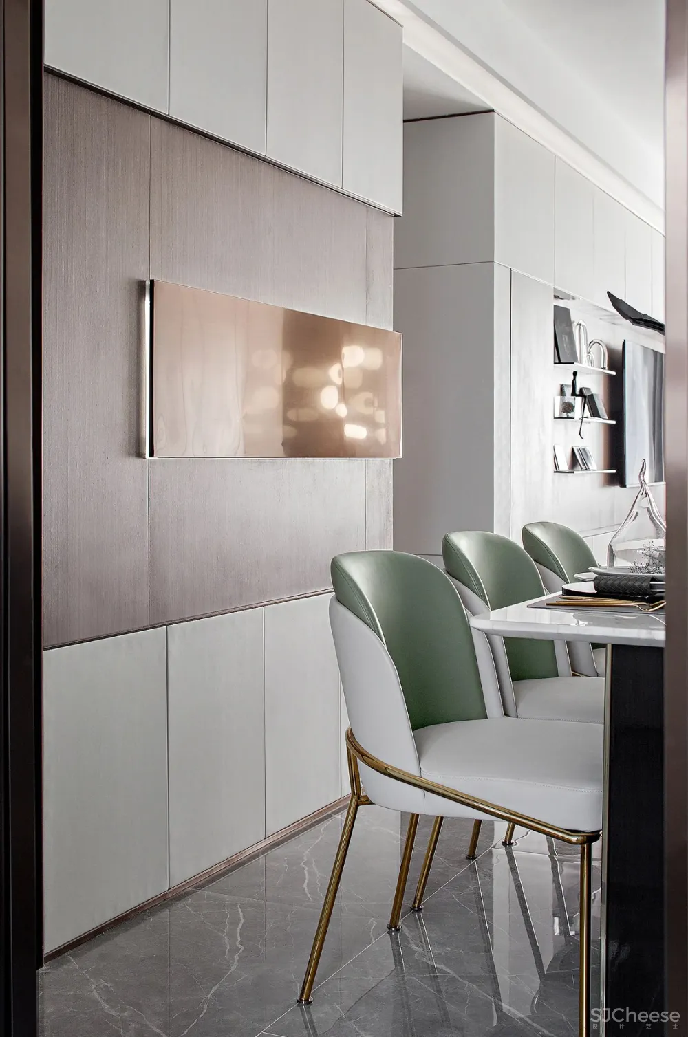 大研设计|新作 长春中海锦城117下跃样板间