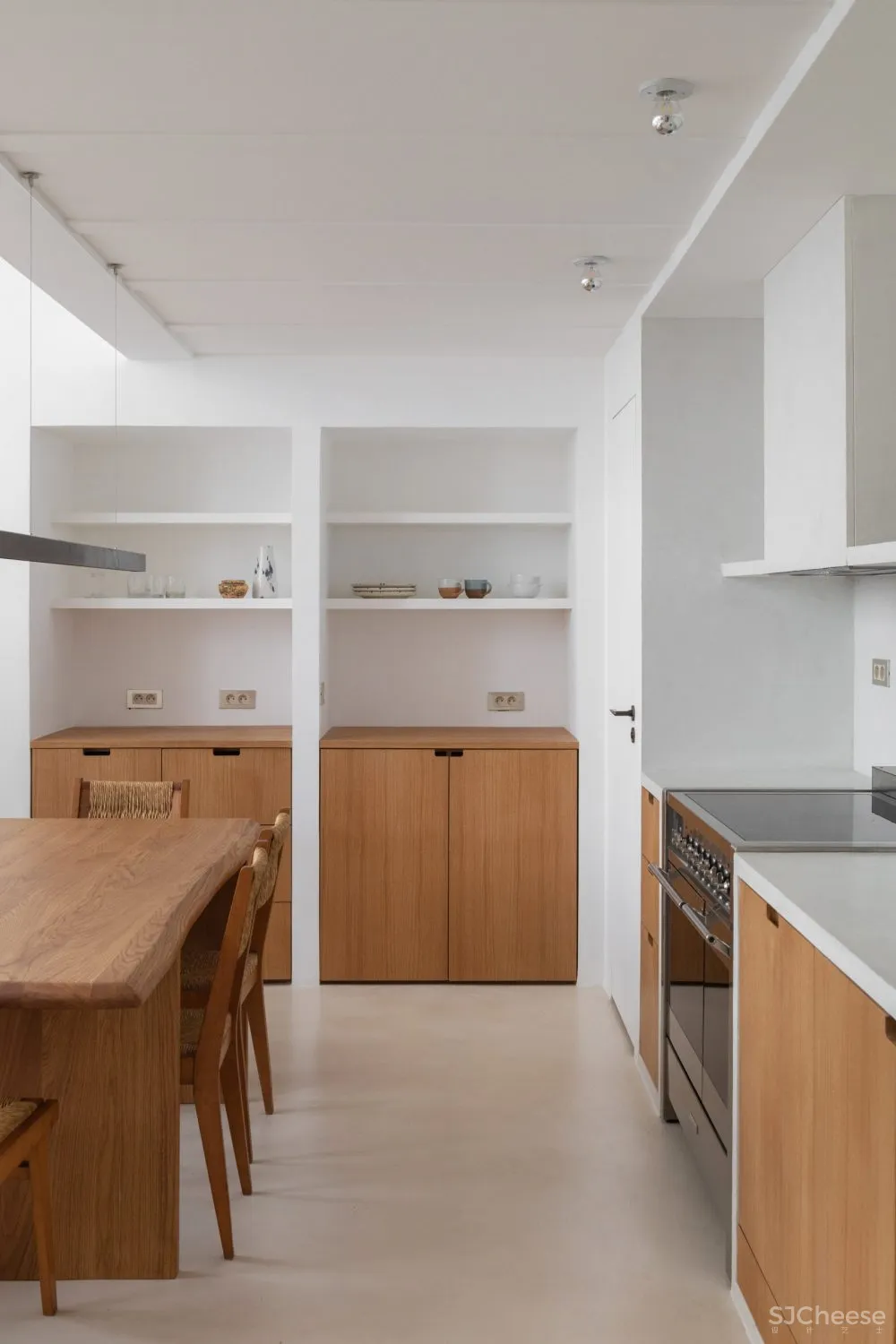 92㎡ 简约 LOFT,玻璃隔断让空间更通透