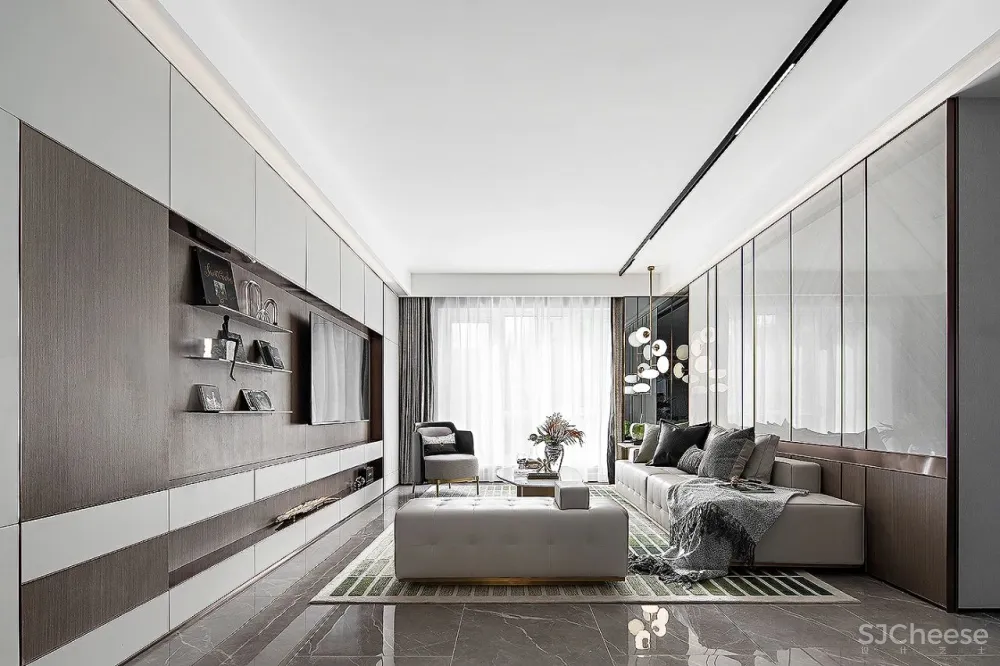 大研设计|新作 长春中海锦城117下跃样板间