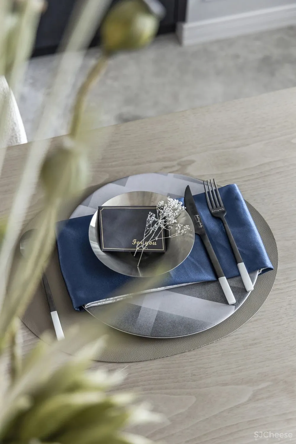 大朴-勿量：366㎡雾霭蓝法式美宅，直撩心底的静奢魅力！