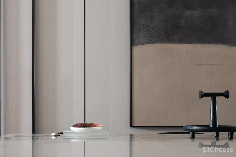 178㎡清冷色系，演绎宋代美学的简静纯粹！