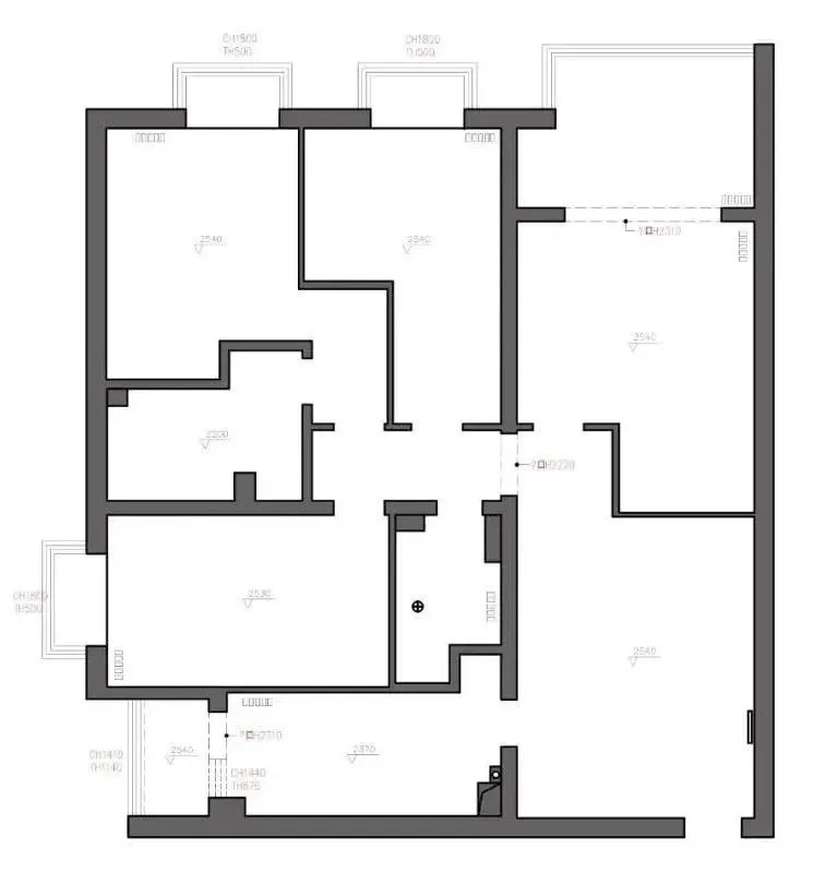 无主灯设计、高级灰撞色，这个家太有范 久栖设计