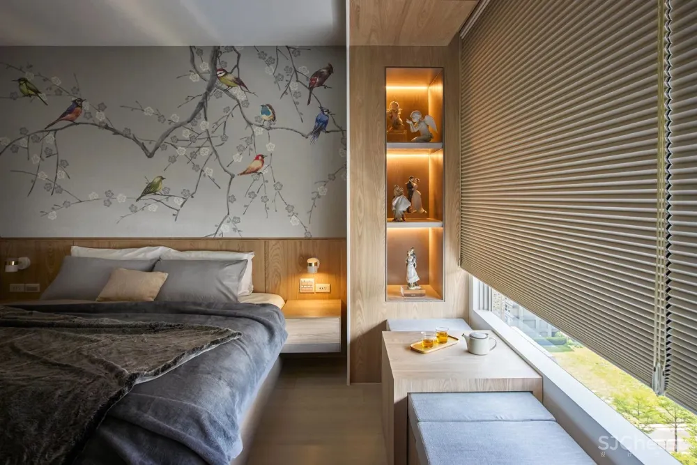 180㎡现代简约，暖色调的浪漫，温馨舒适自然