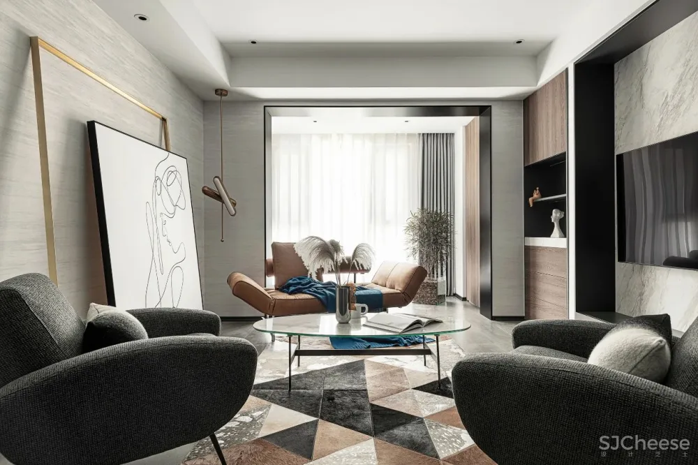 118㎡自然主义风格，32㎡豪华主卧，一个人住也太舒服！