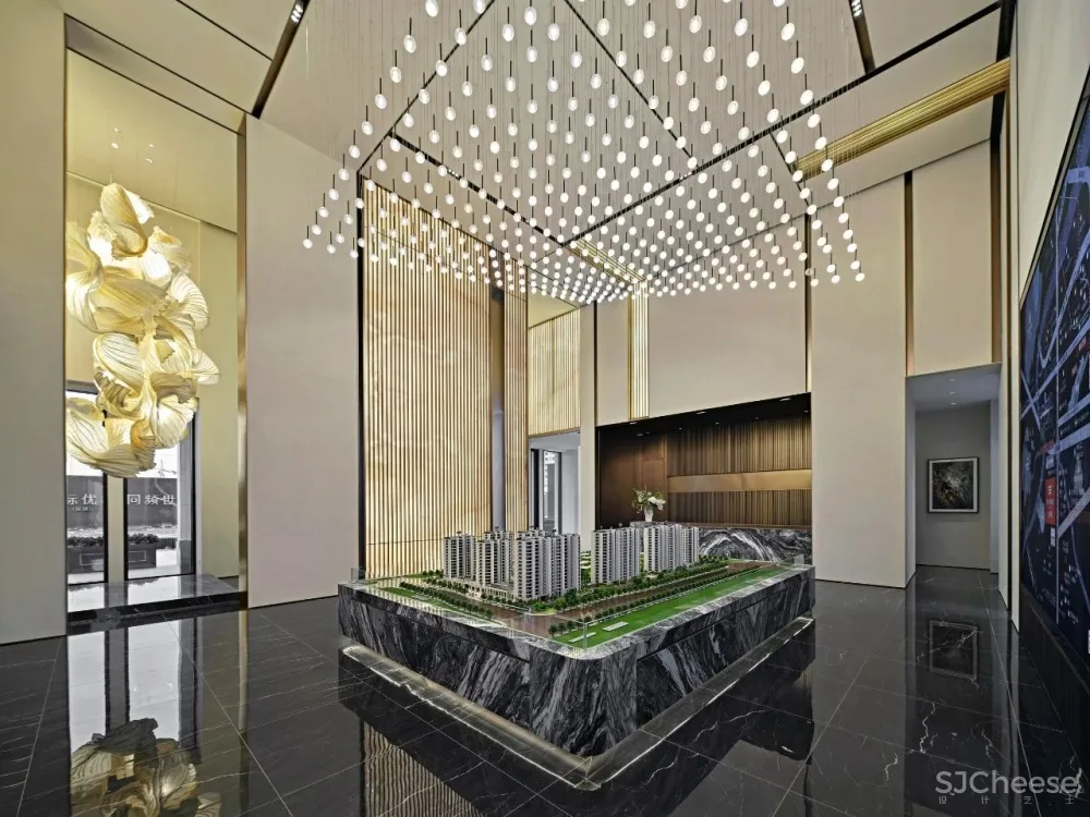 EH DESIGN 空间 月华流照萧然城 —— 金地·滨与城营销中心