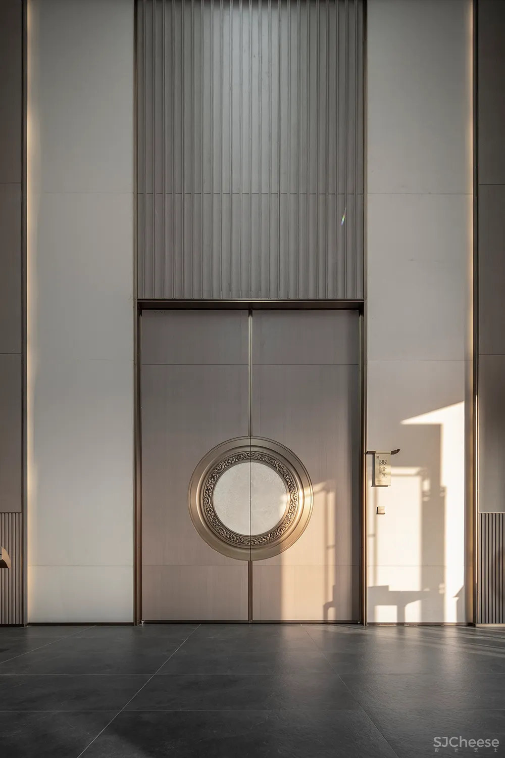 吴文粒:2500㎡中式售楼处,珑廷风雅韵,隐归禅深处!