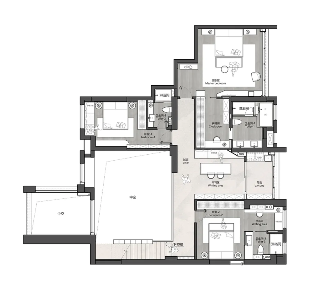 440㎡简约复式大宅，独享生活至美！