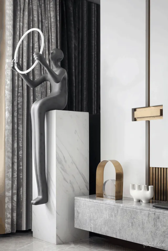 探觅星座神话的梦想家,中海沈阳望京府样板间三套 香港方黄(设计)集团新作