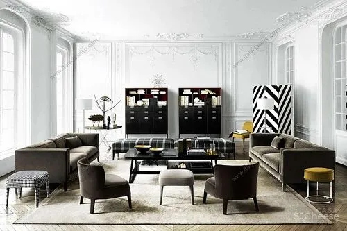 Piero Lissoni打造-迈阿密顶级丽思卡尔顿海滩公寓样板间!