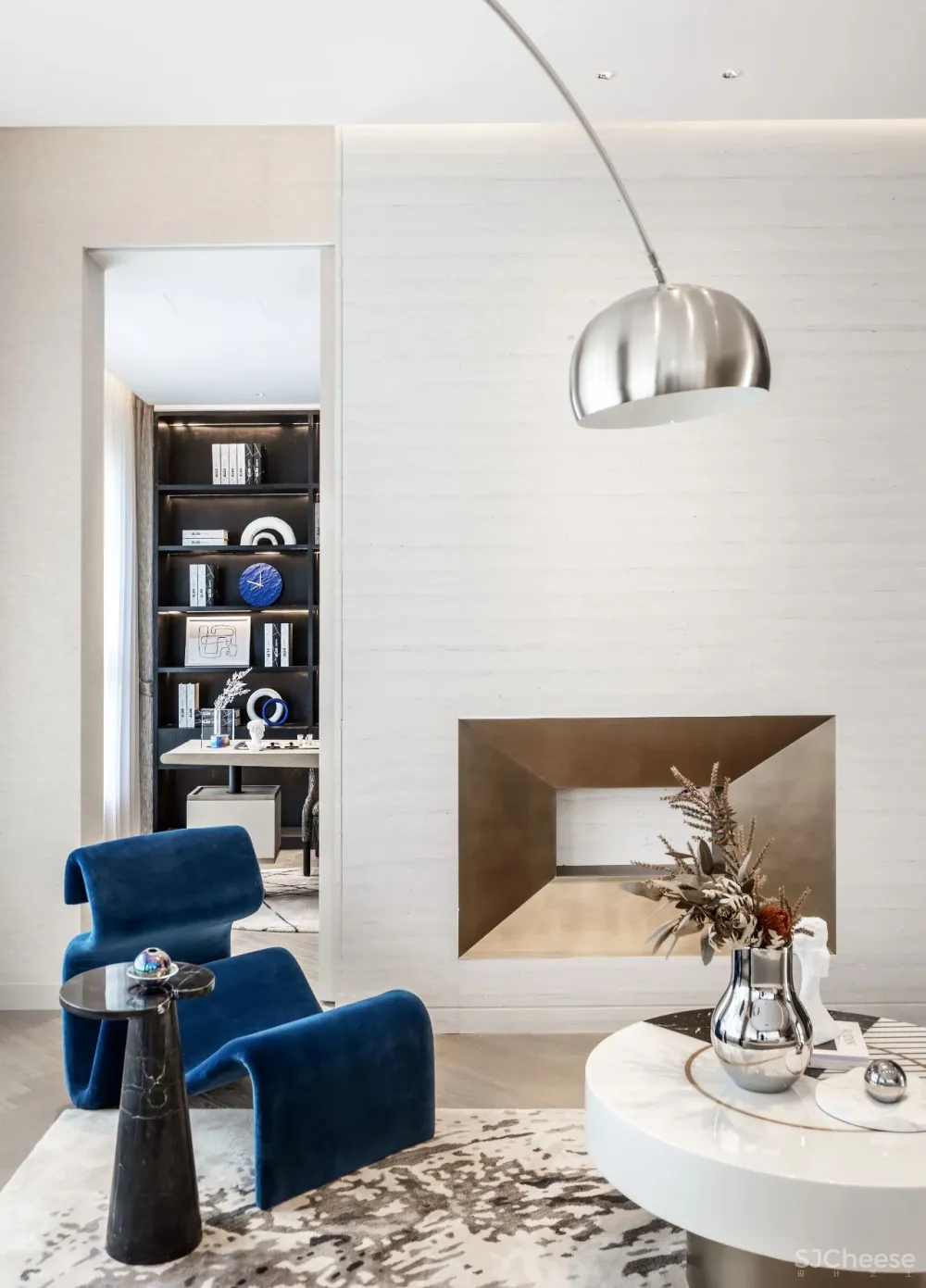 李益中新作 浙江金华「中天·云望」550平联排别墅样板间