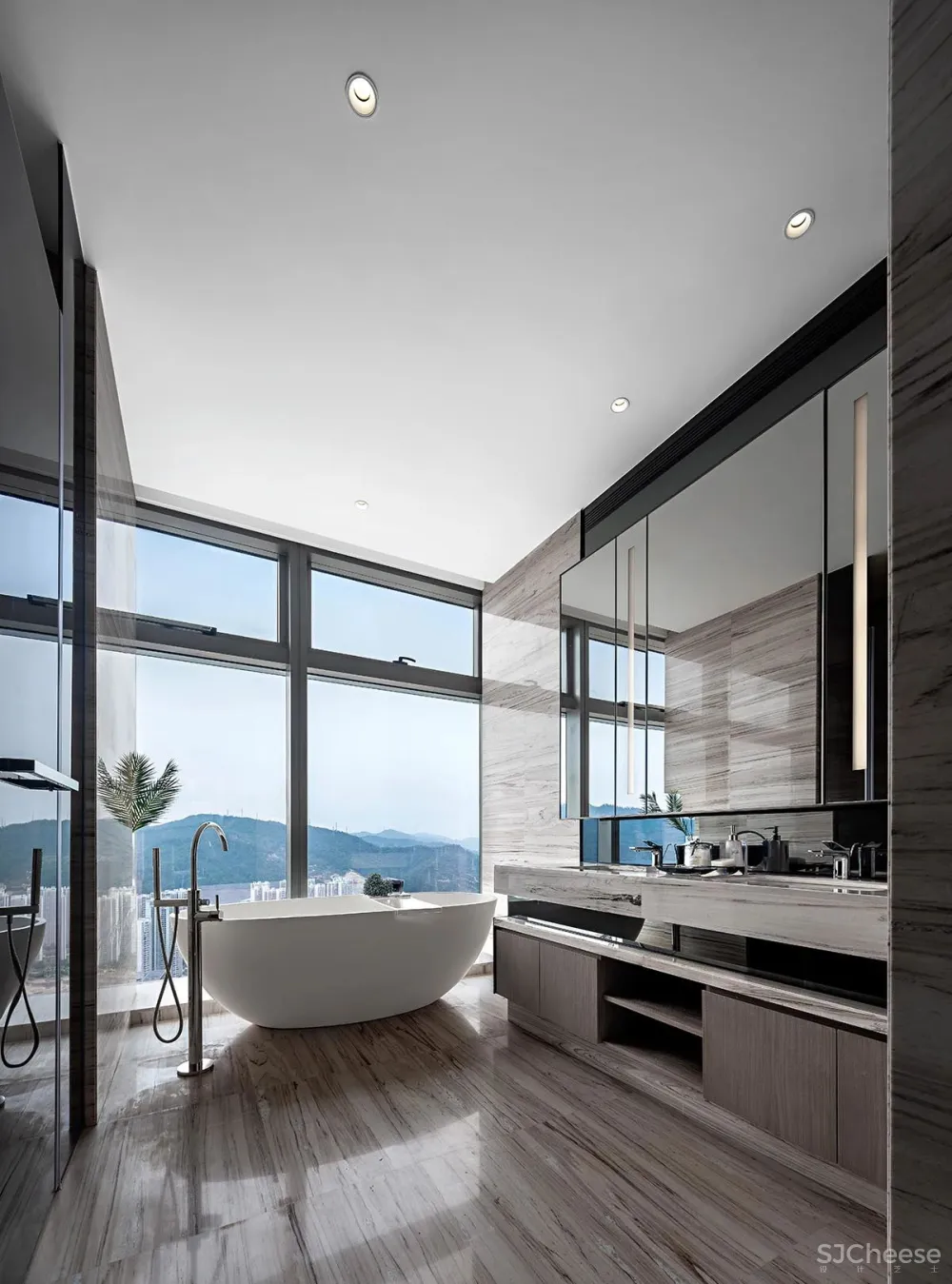 PAL.梁景华力作 深圳「侨城一号」顶级豪宅 A户型304㎡(更新)