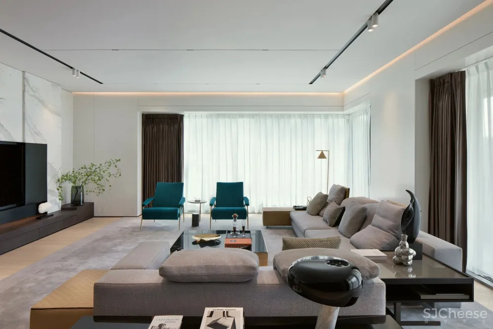 半山取静，融于自然的现代人诗意生活空间丨于强设计