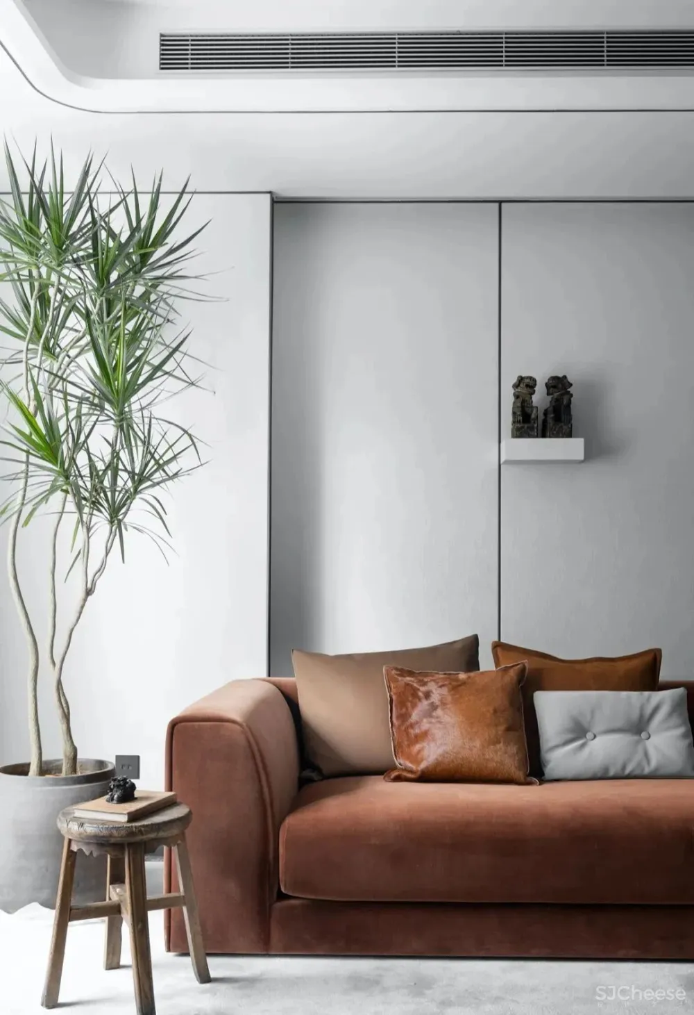 无间.吴滨-HWCD 上海豪宅新地标「瑞安.翠湖天地」大平层效果图和实景照片