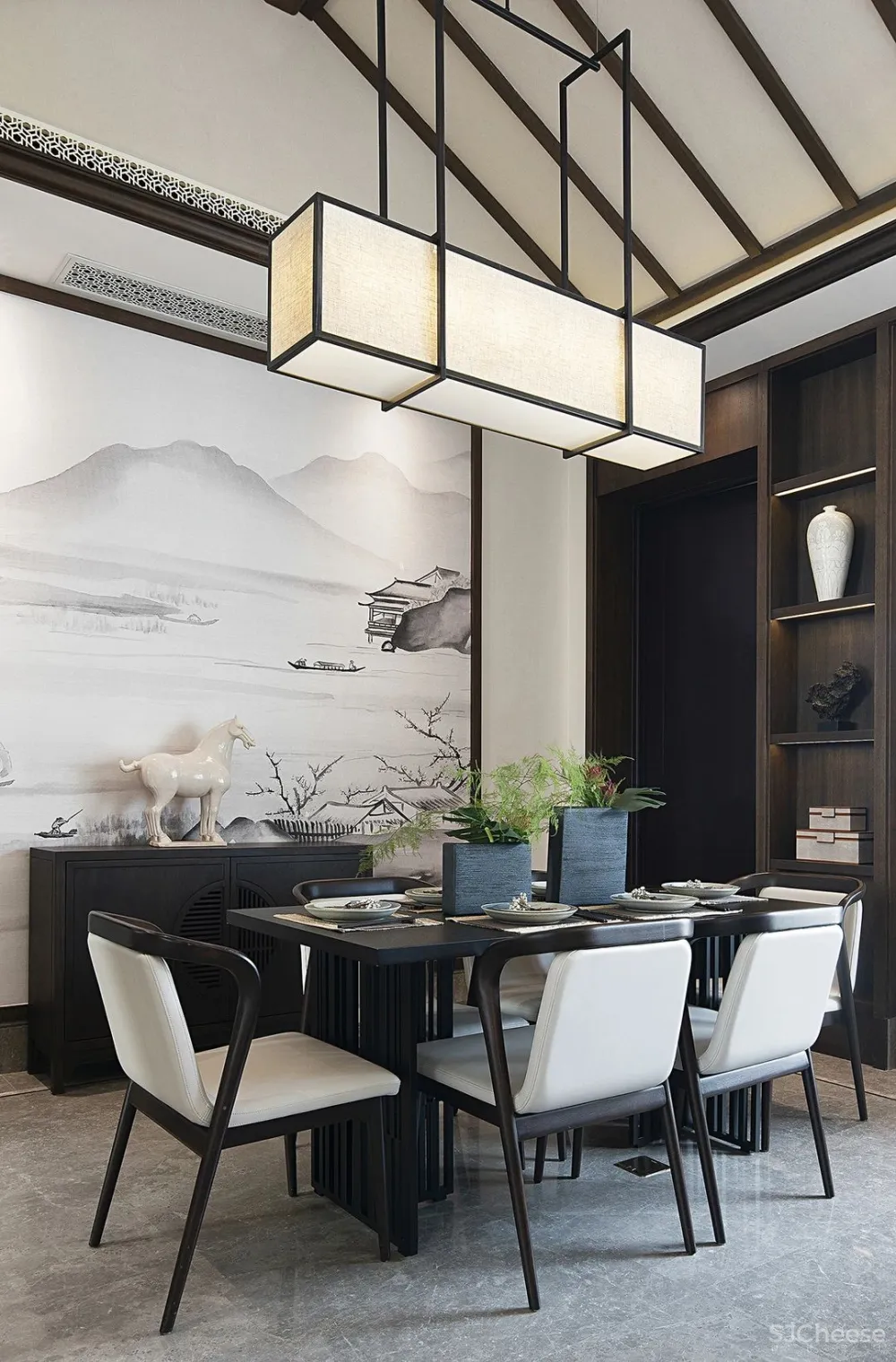 众睦设计丨合院:当代与东方的美学交织