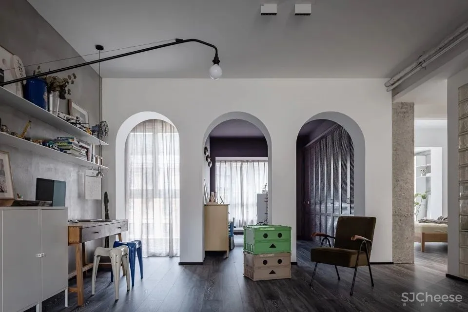 以设计语言的多重可能性展示主人独特的生活美学 EMMA HOME摄影师之家 吾索设计