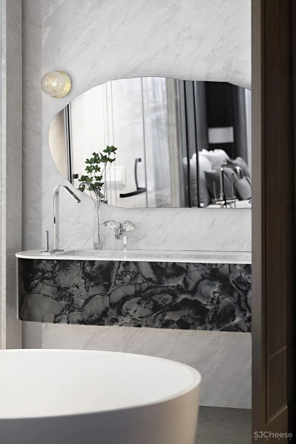 195㎡雅灰大平层，静奢间勾勒家的温情！